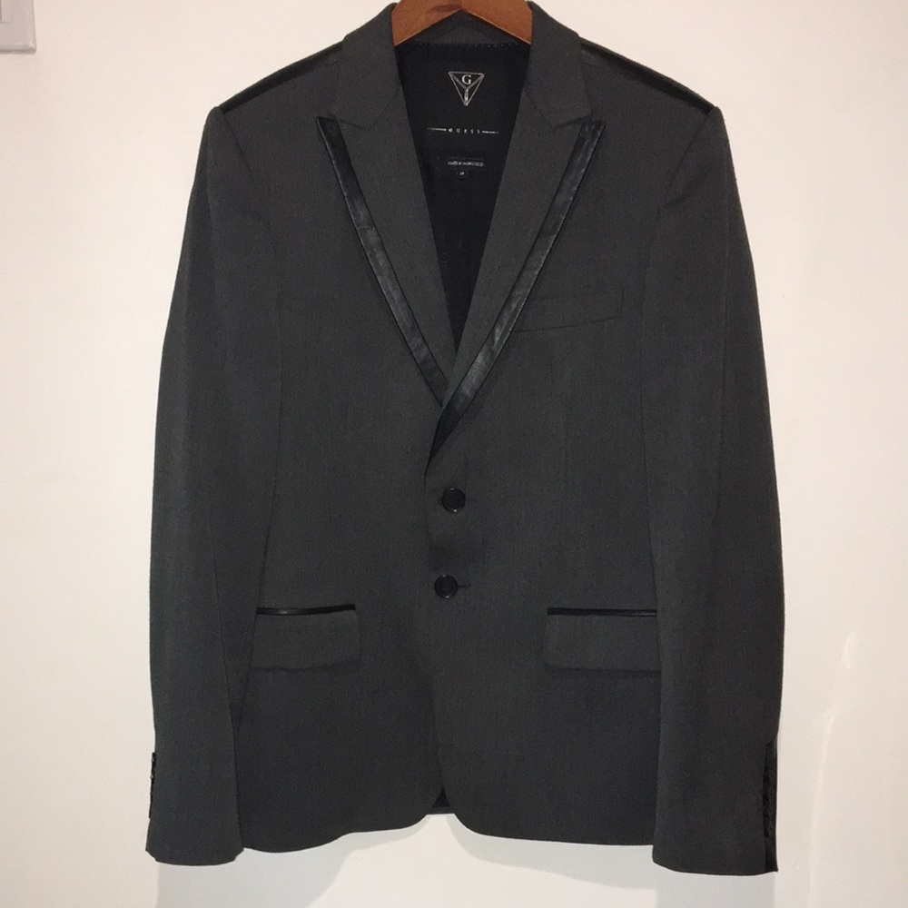 Vintage GUESS Black Label Blazer Sports Coat 2008